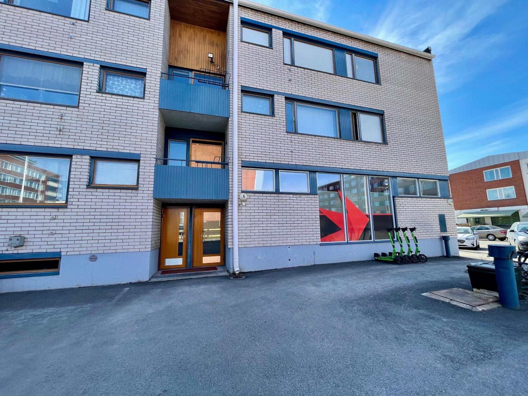 Kiva Majoitus 1-4Hloe, 500M Keskustaan, Parkkipaikka Apartment Оулу Екстериор снимка