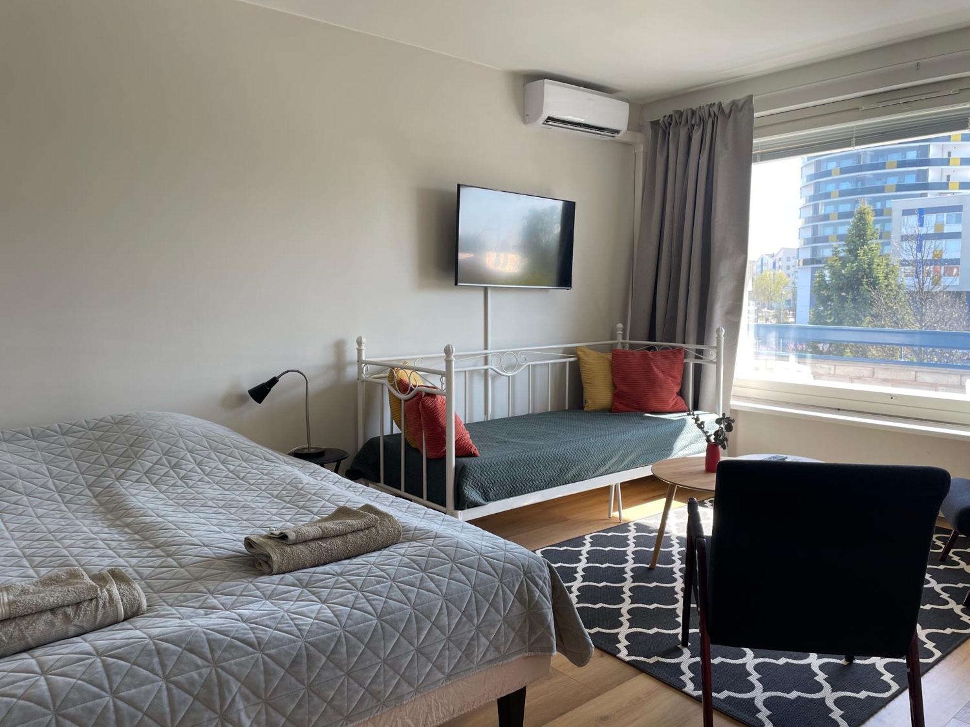 Kiva Majoitus 1-4Hloe, 500M Keskustaan, Parkkipaikka Apartment Оулу Екстериор снимка
